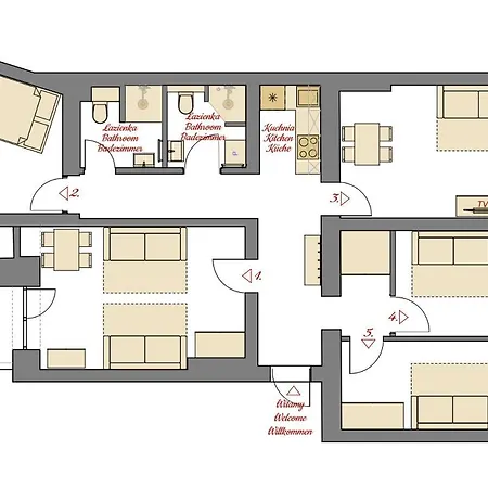 Apartament - U Wujka *